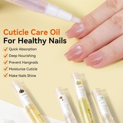 Born Pretty 6Pcs Nail 0.07 Fl Oz (Pack of 6), Cuticle Oil Pen