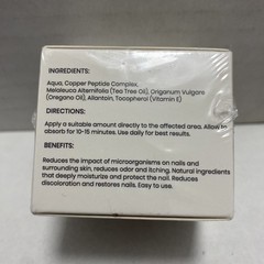 phrena FungiClear Anti-Fungal Nail Cream Copper Peptides Tea Tree Exp 01/28/2029
