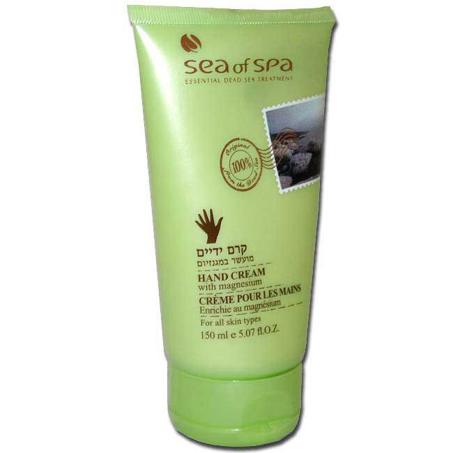 Dead Sea Of Spa Hand Cream With Magnesium 150ml FREE SHIPPING WORLDWIDE
