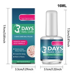3 Days Nail Care – Keratin Amino Acid Formula Superior Nail Nourish