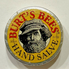 Burt’s Bees Hand Salve 0.30 Oz Farmers Friend TRAVEL TIN Purse Pocket Size NOS