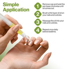 Cuticle Oil Pen with Vitamin E Nail & Cuticle Moisturizing Oil Mess Free Brush