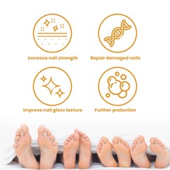 Nail Repair Patches Toenail Correction Strips Fungal Treatment Nail Care 32pcs
