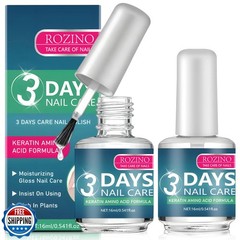 2PACK ROZINO 3 Days Nail Care – Keratin Amino Acid Formula Superior Nail Nourish