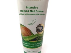 H&B Intensive Hand & Nail Cream, Dead Sea Minerals Avocado Oil & Aloe Vera 100ml