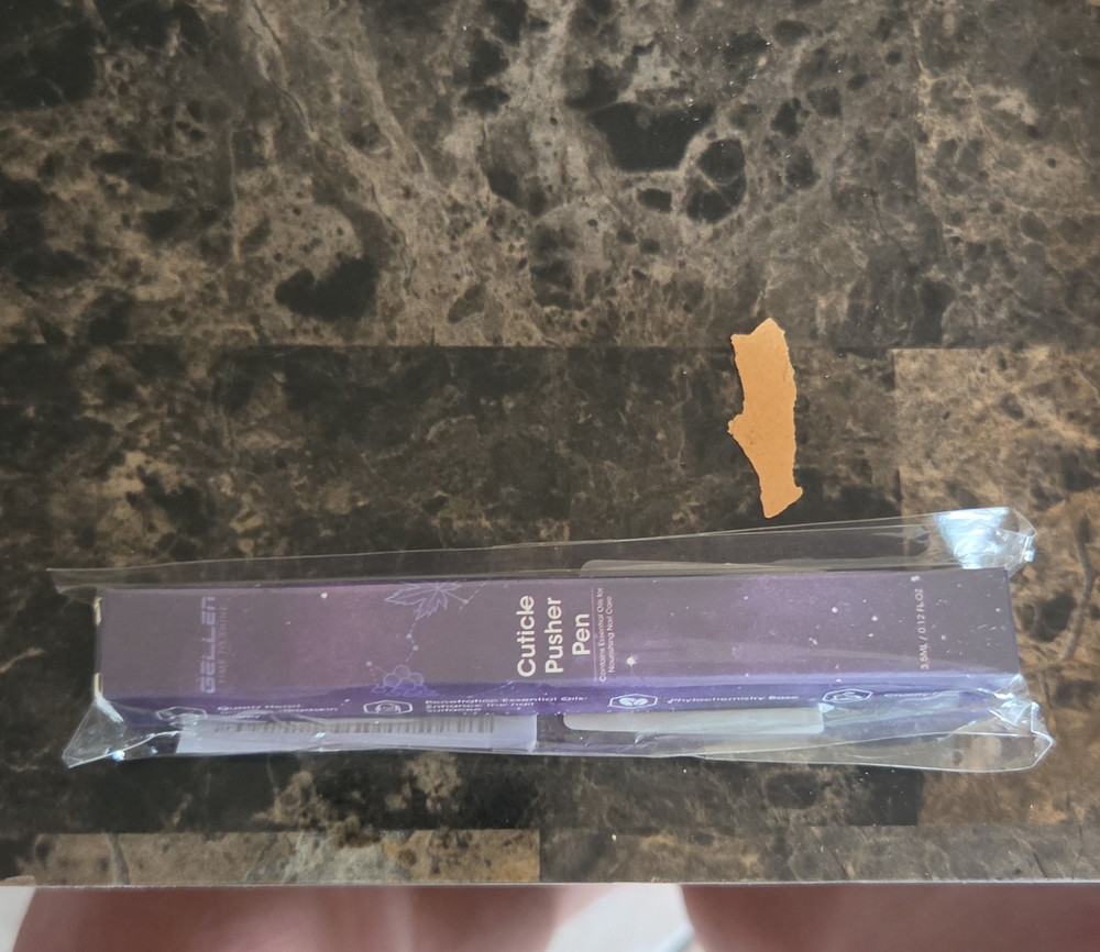 Gellen 4-in-1 Cuticle Nourishing Oil Pusher Pen, Grape Seed, 5ml X004RK9D49