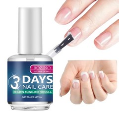 ROZINO 3 Days Nail Care – Keratin Amino Acid Formula Superior Nail Nourish 16ml