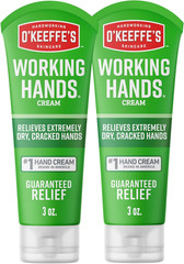Working Hands Hand Cream for Extreme Dryness – 3 Oz Tube (2 Pack) – Repairing Sk