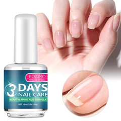 x1 ROZINO 3 Days Nail Care Nail Keratin Amino Acid Formula Polish