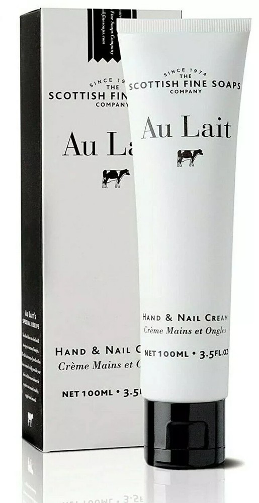 AU LAIT THE SCOTTISH FINE SOAPS COMPANY HAND & AND NAIL CARE CREAM NIB 3.5oz