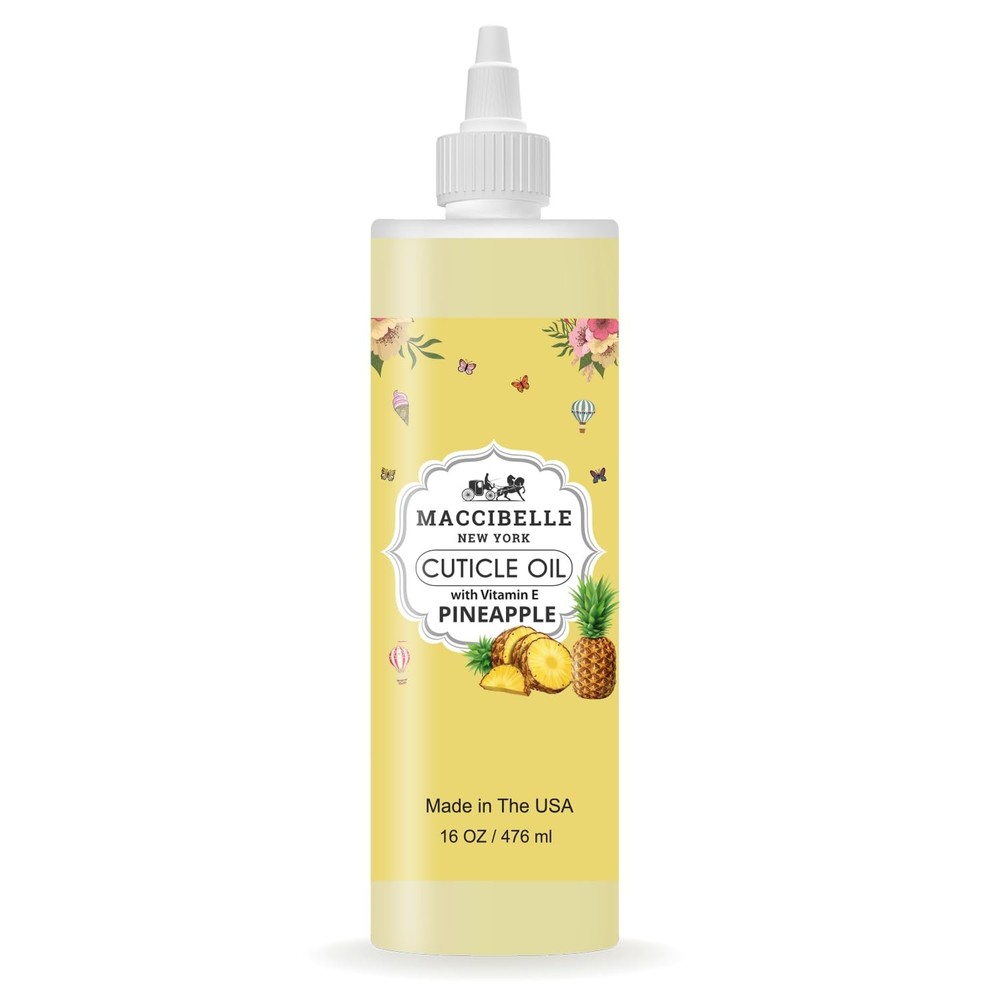 Maccibelle Cuticle Oil For Nails Refill size for Dry 4 Fl Oz (Pack of 1)