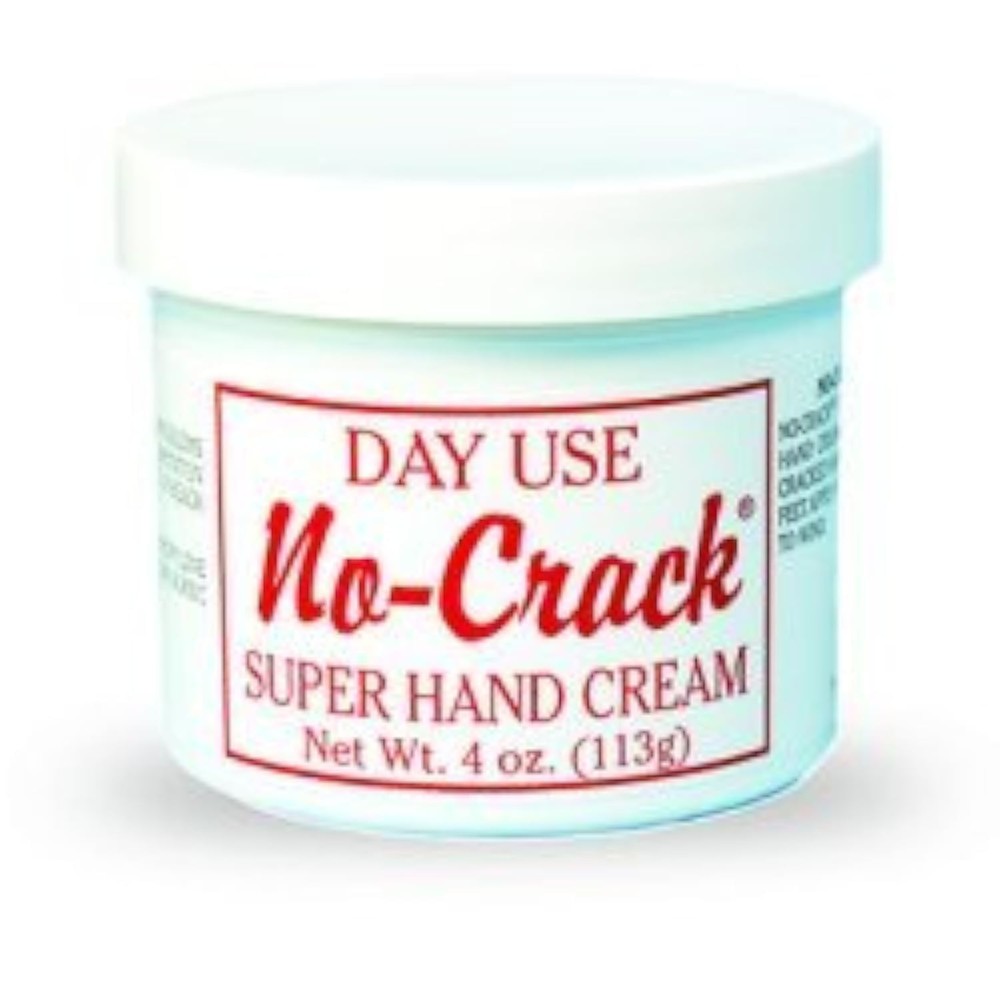 No Crack Day Use Hand Cream 4oz Scented Moisturizer for Dry Hands Feet Elbows