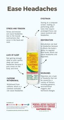 Katinko Oil Liniment Rollerball Applicator, 10ml (6Pack)