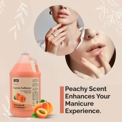 ProNail Cuticle Remover Softener (Peach) 128oz