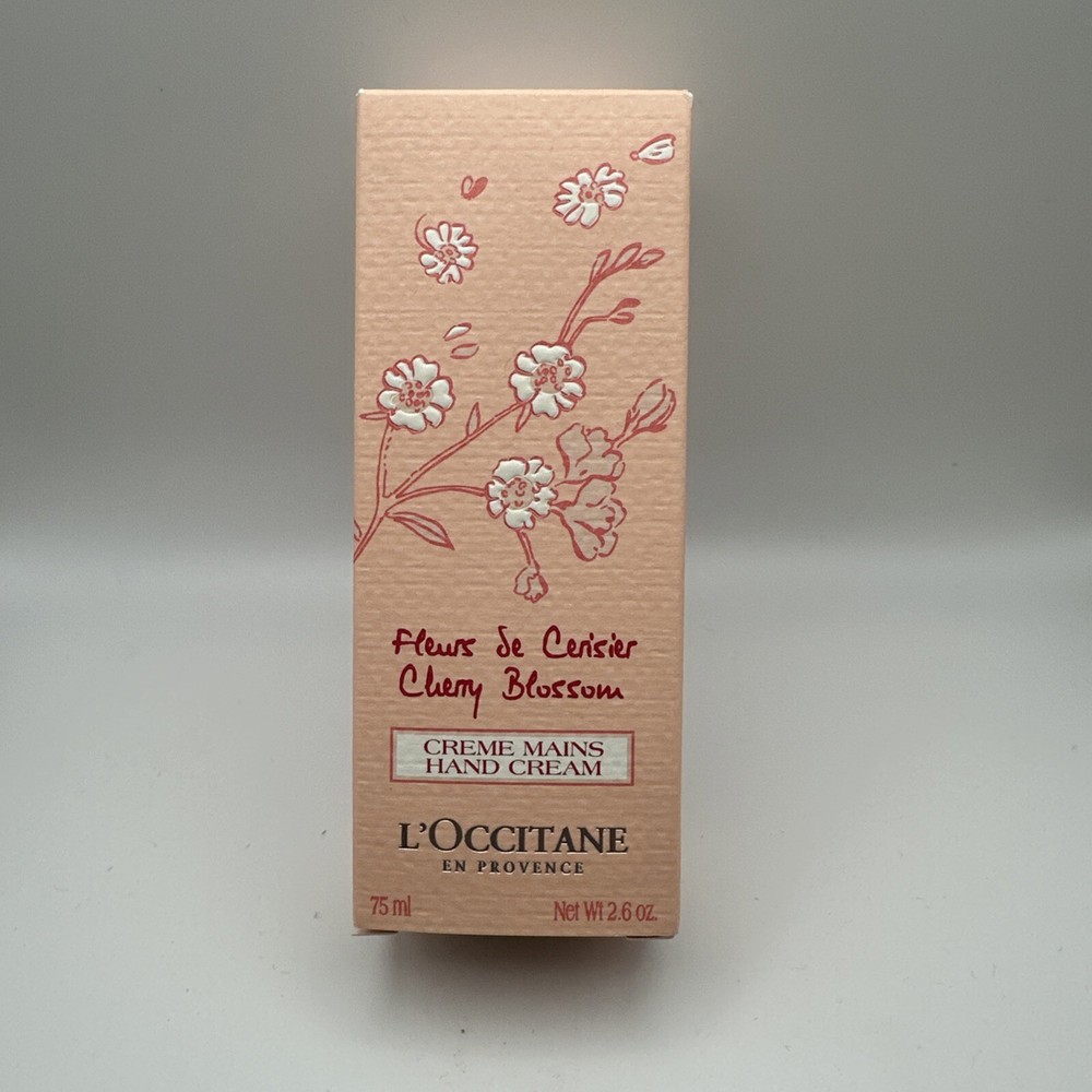 Cherry Blossom Hand Cream by L’Occitane for Women – 2.6 oz Hand Cream NEW
