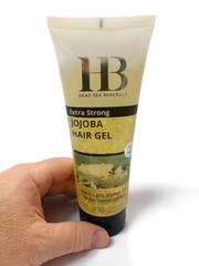 💥H&B Extra Strong JOJOBA HAIR GEL + Dead Sea Minerals, Hair Styling 200ml 6.7fl