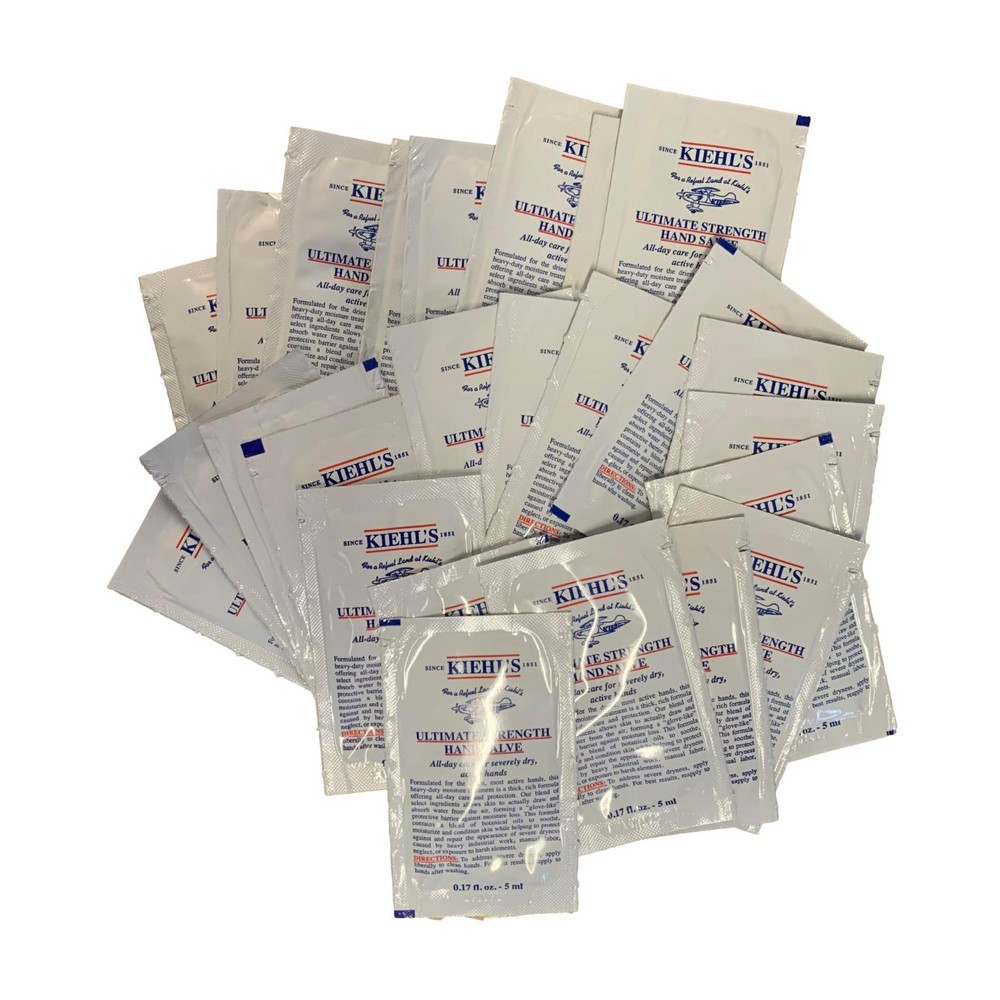 Kiehls 25 Piece Ultimate Strength Hand Salve Repair 5ml each