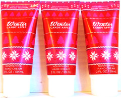 Bath Body Works WINTER CANDY APPLE Nourishing Hand Cream, 2 oz/59 mL, NEW x 3