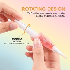 16 PCS Cuticle Oil Pen for Nails Cuticle Revitalizer Oil Pens Set Nail Care N…