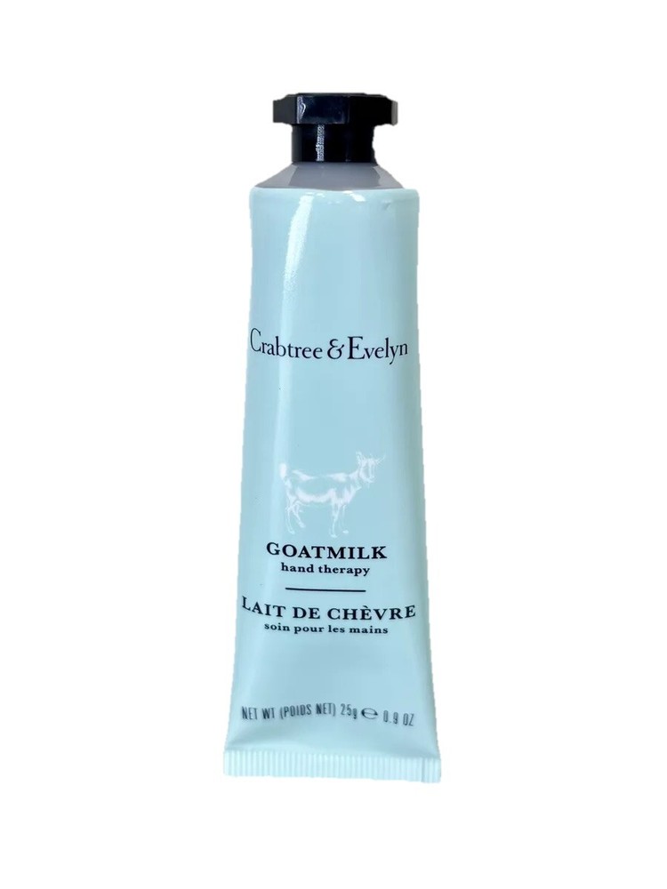 Crabtree & Evelyn Goatmilk Hand Therapy Lotion 0.9oz Mini Travel Size Sealed NEW