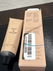 Salt & Stone Body Lotion for Women & Men | Saffron & Cedar | 100 ml DAMAGED BOX