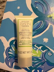 MARY KAY SATIN HANDS Shea Cream WHITE TEA & CITRUS .75 oz Travel