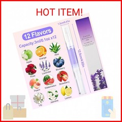 Qneiaym 12pcs Cuticle Oil Pens for Nails,Nail Oil Pen Bulk,Nail Cuticle Oil Pen