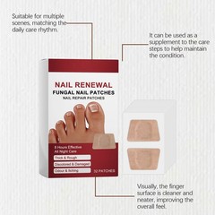 32pcs Fungal Nail Repair Patch Nail Care Soft Nail Inlay Nail Correction Sticker