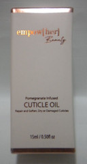 Empow(her) Beauty Pomegranate Infused Cuticle Oil .50 Fl Oz New Unused Sealed