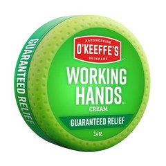 O’Keeffe’s Working Hands Hand Cream for Extreme Dryness – 3.4 oz Jar (1 Pack)…