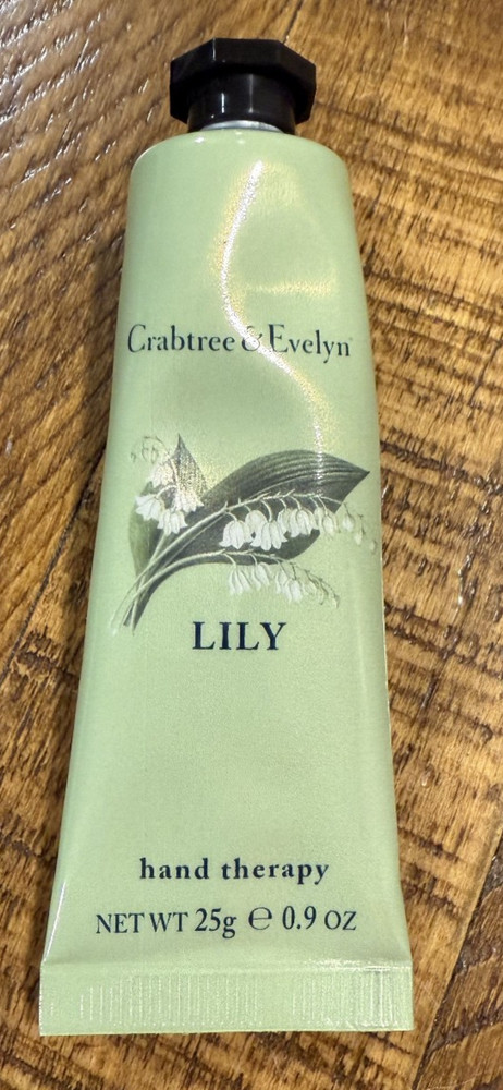 Crabtree & Evelyn Hand Therapy Lily 0.9 oz Cream – Travel Size – SEALED