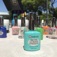 Nail-Aid Biotin Ultimate Strength, Clear, 2PCs 0.55 Fl Oz (Pack of 2), Clear