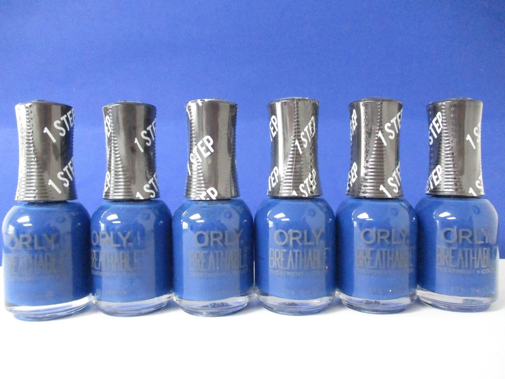 (6) ORLY Breathable Nail Polish + Treatment 0.6 oz GOOD KARMA