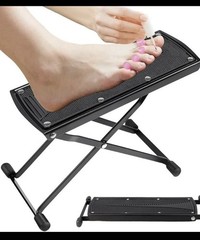Nail Care Oil With Creatine Aloe, Rosemary,& Foot Rest Portable Spa Guitar Stool