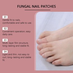 32Pcs Fungal Nail Repair Patch Nail Care Soft Nail Inlay Nail Correction Sticker