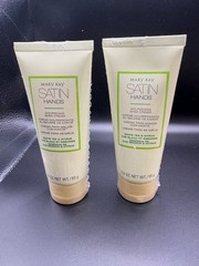 2 X Mary Kay Satin Hands Nourishing Shea Cream White Tea & Citrus Full Size 3 oz