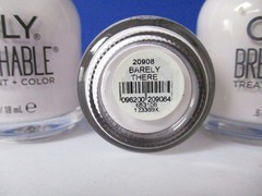 (3) ORLY Breathable Nail Polish + Treatment 0.6 oz BARELY THERE