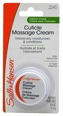 2pcs Sally Hansen Cuticle Massage Cream 0.4 oz Jar Blister 11ml