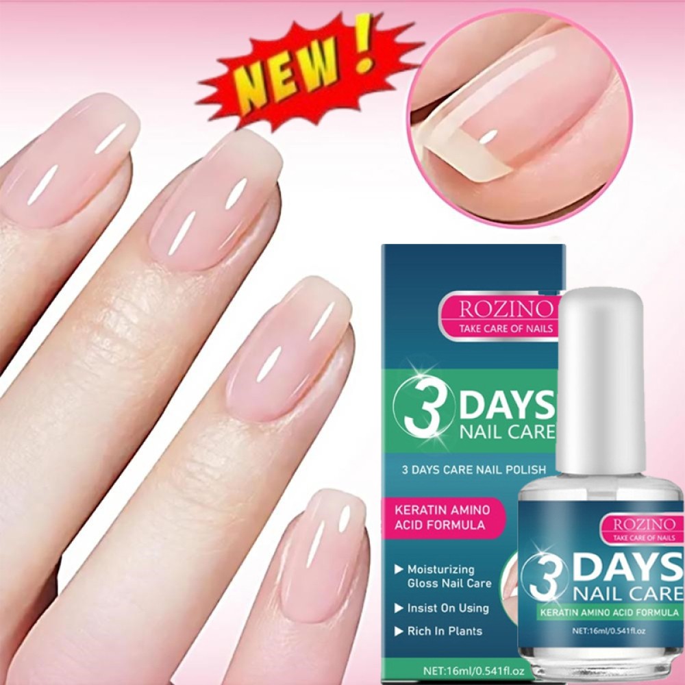 3 Days Nail Care with Keratin Amino Acid Nail Nourishing Oil For Damaged Nails