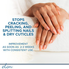 Lanolin-Rich Nail Conditioner Elon, Strengthens Nails, Protects Cuticles, 10g