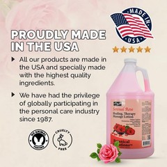 Aloe-Infused Sensual Rose Healing Lotion – 128 Fl Oz for Ultimate Moisturization