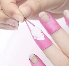 Cuticle Protector Guard for Fingers and Toes, Silicone, U-Shape, BRAND NEW