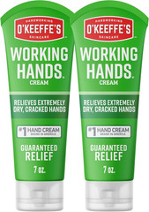 Working Hands Hand Cream for Extreme Dryness – 7 Oz Tube (2 Pack) – Repairing Sk