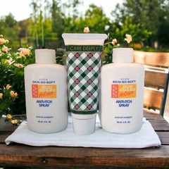 Avon Care Deeply with Aloe Hand Cream + Skin-So-Soft Anti-Itch Refill Sprays