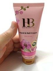 💥H&B – ORCHIDS Hand & Nail Cream, Enriched Plant Extracts Dead Sea Minerals
