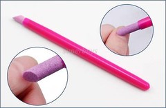 Stone Nail Cuticle Sanding Repair Scrub Remove Remover Manicure Pedicure Stick