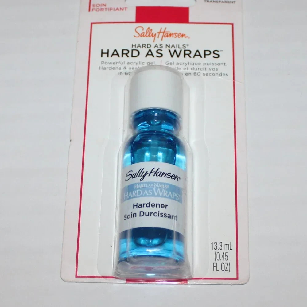 Sally Hansen Hard as Nails Nail Strengthener Acrylic Gel Strength Treatment NIP