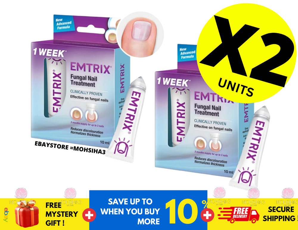 EMTRIX Fungal Nail Treatment ( 10ml ) X 2