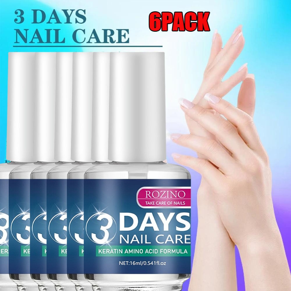 6X Nail Nourishing Oil 16ml,3 Days Nail Care Polish Moisturizing Gloss Nail Care
