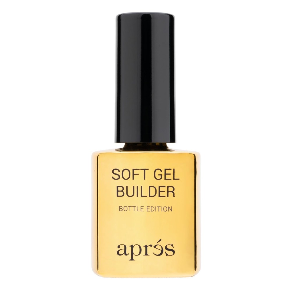 Aprés Soft Gel Builder in a Bottle, 0.5 Fl Oz (Pack of 1), Clear